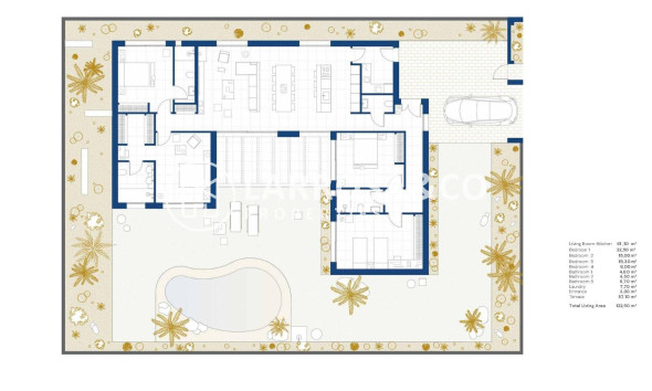 New build - Detached House/Villa - BAÑOS Y MENDIGO - Altaona Golf