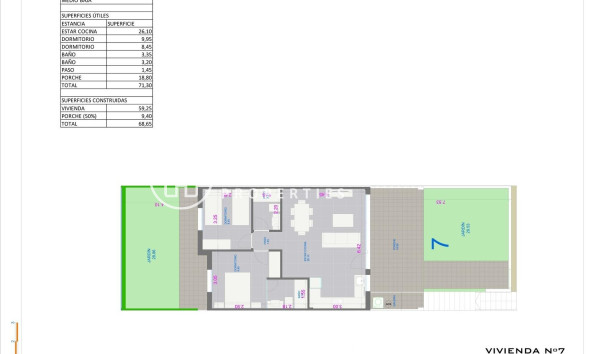 Nieuwbouw Woningen - Bungalow - Pilar de la Horadada - pueblo
