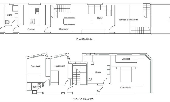 Resale - Bungalow - Torrevieja - Playa del cura