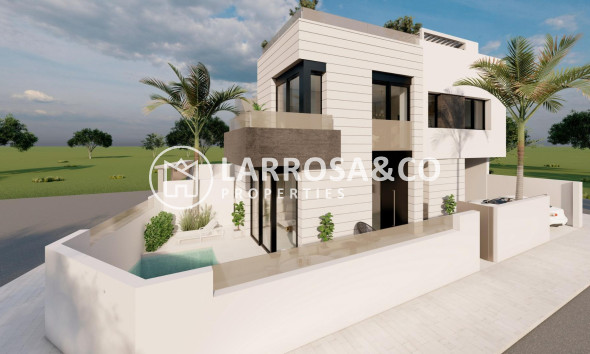 New build - Bungalow - Pilar de la Horadada - pueblo