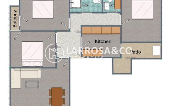 A Vendre - Apartment - Torrevieja - Las Piscinas Naturales