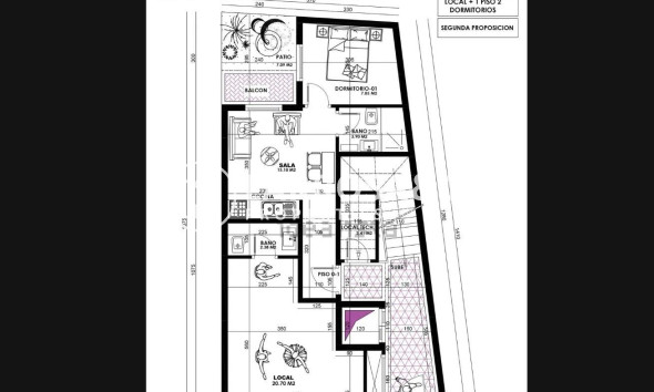 Resale - Semi-detached house - Torrevieja - Estacion de autobuses