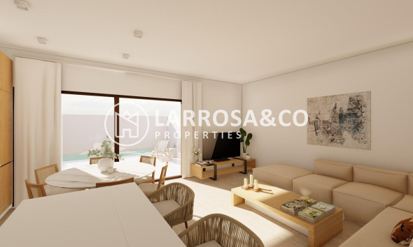 New build - Semi-detached house - San Javier - pueblo