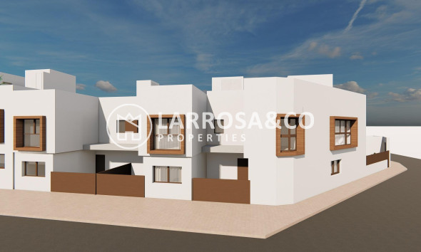 New build - Semi-detached house - San Javier - pueblo