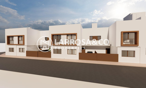 New build - Semi-detached house - San Javier - pueblo
