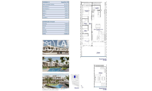 Nouvelle Construction - Penthouse  - Pilar de la Horadada - pueblo