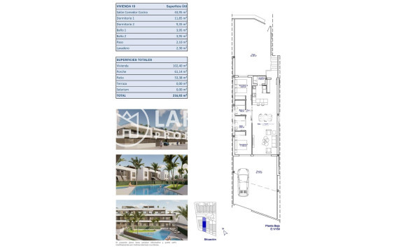 Nouvelle Construction - Bungalow - Pilar de la Horadada - pueblo