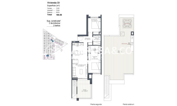 Nouvelle Construction - Penthouse  - Los Alcázares - Serena Golf