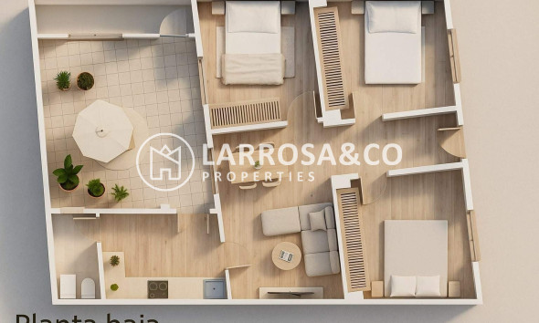 A Vendre - Semi-detached house - Alicante - San Agustín