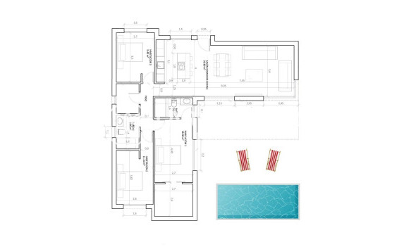 New build - Detached House/Villa - Hondon de las Nieves - Urbaniz La Montañosa
