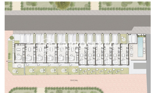 New build - Semi-detached house - Pilar de la Horadada - pueblo