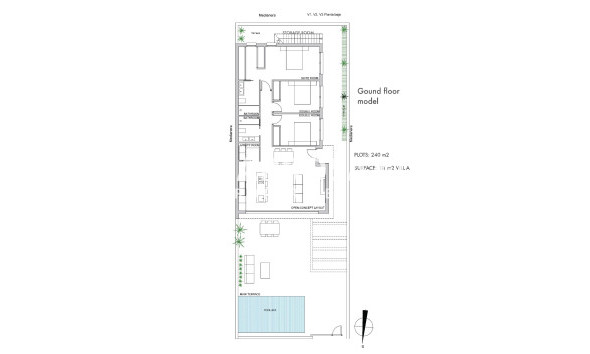 New build - Detached House/Villa - Los Alcázares - Serena Golf
