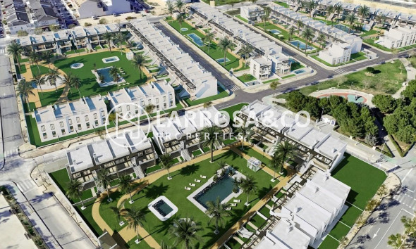 Nieuwbouw Woningen - Bungalow - Pilar de la Horadada - pueblo