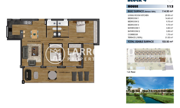 New build - Apartment - Los Alcázares - La Serena Golf