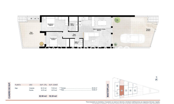 Новостройка - Бунгало - Сан Педро дель Пинатар - Pueblo