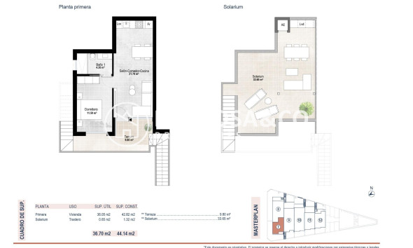 New build - Bungalow - San Pedro del Pinatar - Pueblo