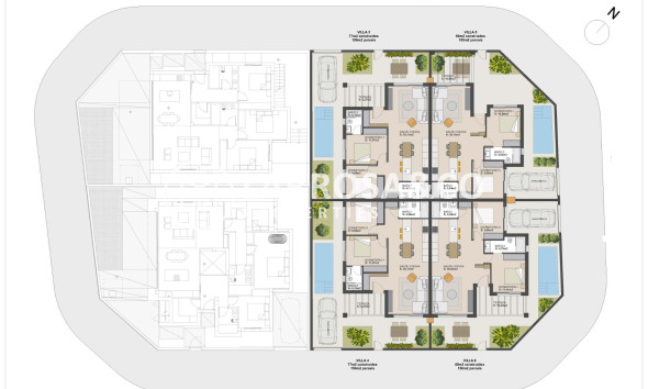 Nieuwbouw Woningen - Semi-detached house - Torre Pacheco - El Alba