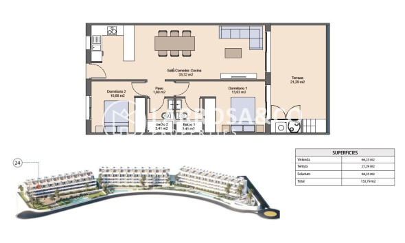 New build - Penthouse  - Finestrat - Balcon de finestrat