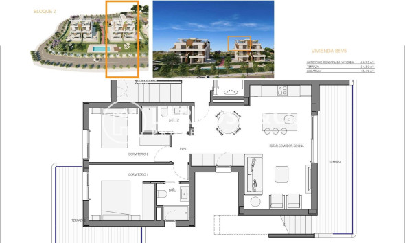 Nouvelle Construction - Penthouse  - Fuente Álamo - Hacienda del Alamo