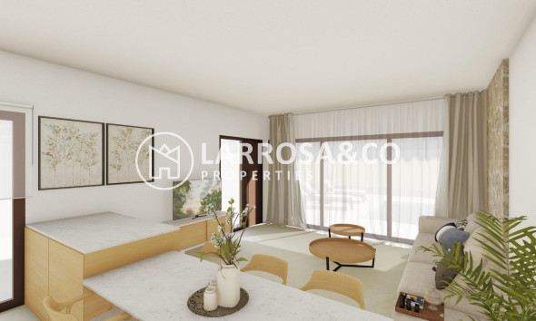 New build - Semi-detached house - San Javier - pueblo