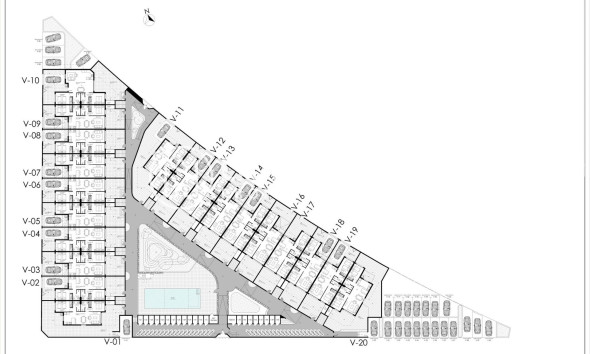 Obra Nueva - Bungalow - Pilar de la Horadada - pueblo