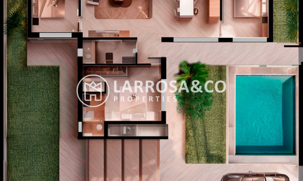 New build - Detached House/Villa - Torre Pacheco - Roldán