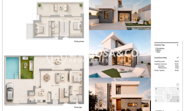 Nieuwbouw Woningen - Villa - Pilar de la Horadada - pueblo