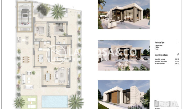New build - Detached House/Villa - Pilar de la Horadada - Roda Golf