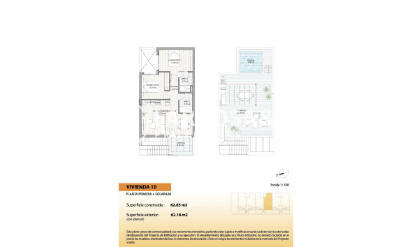 New build - Bungalow - San Pedro del Pinatar - El salero