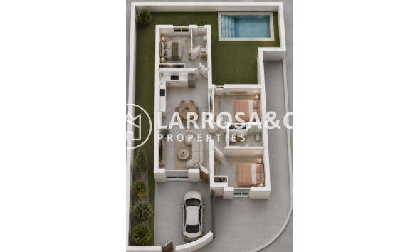 New build - Detached House/Villa - Mazarron - Country Club