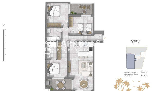 Nieuwbouw Woningen - Apartment - Guardamar del Segura - Pueblo