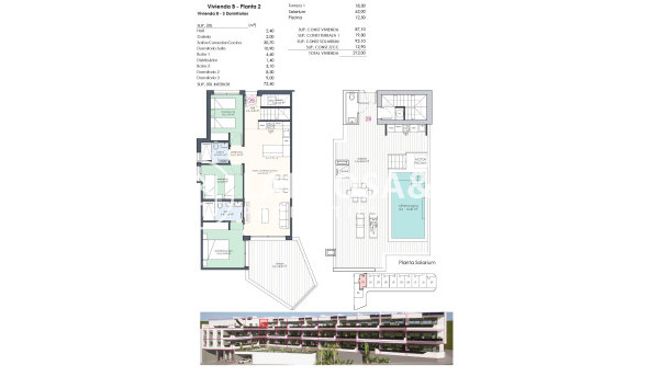 Nieuwbouw Woningen - Penthouse  - Benijofar - Pueblo