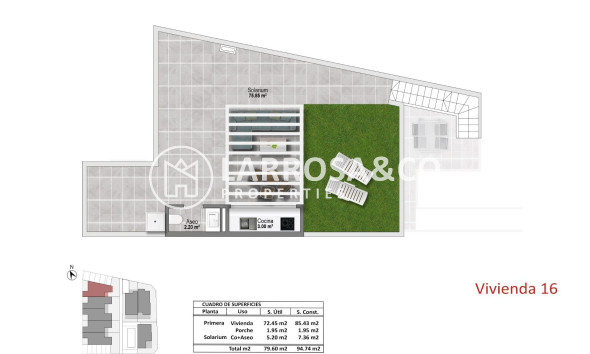 Obra Nueva - Bungalow - Pilar de la Horadada - pueblo