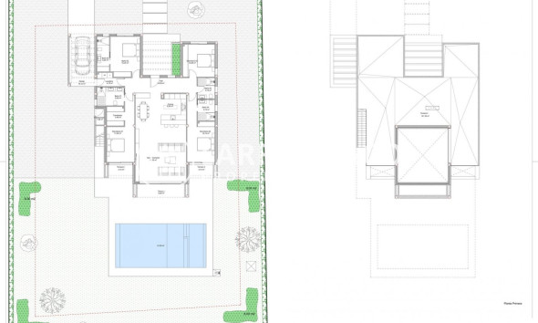 Nouvelle Construction - Villa - BAÑOS Y MENDIGO - Altaona Golf