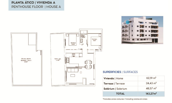 New build - Penthouse  - Torrevieja - pueblo