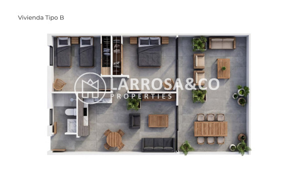 Nouvelle Construction - Apartment - Vera - Vera playa