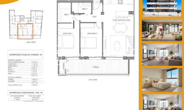 New build - Apartment - Benijofar - Pueblo