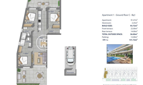 Nieuwbouw Woningen - Apartment - Los Alcázares - Los Narejos