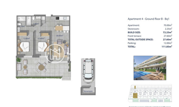 Nieuwbouw Woningen - Apartment - Los Alcázares - Los Narejos