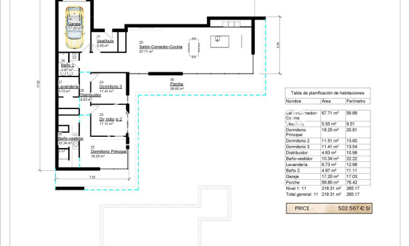 New build - Detached House/Villa - Pinoso - Casas Pastor
