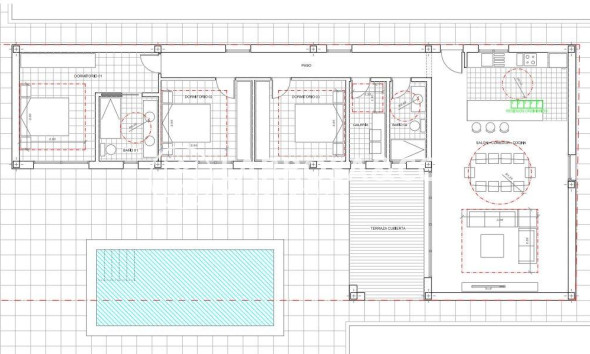 New build - Detached House/Villa - Pinoso - Casas Pastor