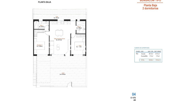 New build - Bungalow - Alhama de Murcia - Condado de Alhama