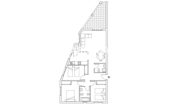 Resale - Apartment - Orihuela costa - Campoamor