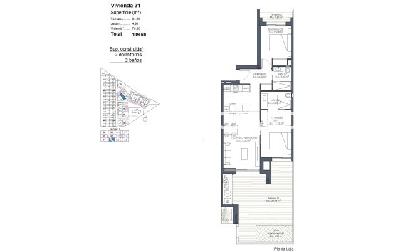Obra Nueva - Apartamento - Los Alcázares - Serena Golf