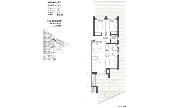 Obra Nueva - Apartamento - Los Alcázares - Serena Golf