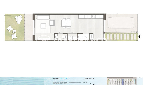 New build - Semi-detached house - Pilar de la Horadada - pueblo