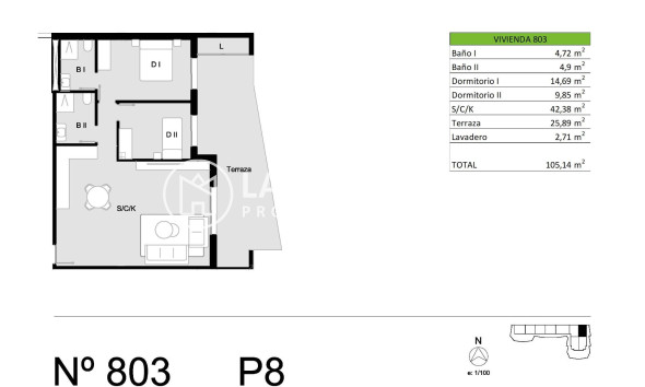 Nouvelle Construction - Penthouse  - San Miguel de Salinas - Pueblo