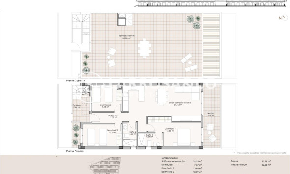 New build - Penthouse  - Pulpi - Aguilón Golf