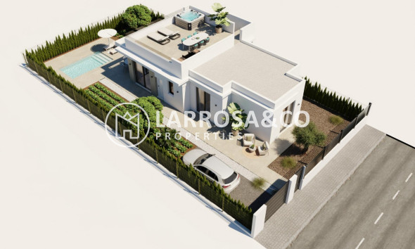 Obra Nueva - Chalet - Fuente Álamo - Hacienda Del Álamo Golf