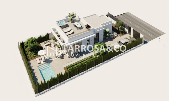 Obra Nueva - Chalet - Fuente Álamo - Hacienda Del Álamo Golf